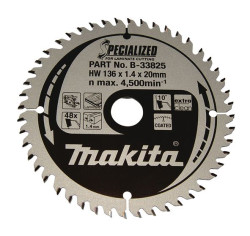 MAKITA KOTÚČ PÍLOVÝ D136/20MM 48ZUBOV B33825