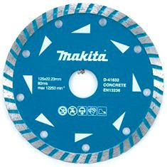 MAKITA KOTÚČ DIAMANTOVÝ TURBO 125X2.5X22MM D-41632