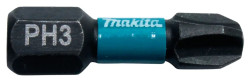 MAKITA NÁSTAVEC IMPACT BLACK 1/4" 25MM PH3 2KS B-63622